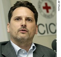 Pierre Kraehenbuehl, director of operations of the International Committee of the Red Cross, ICRC, speaks about the situation of a href=