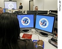 Personnel work in an unsecured training area of the Los Angeles a href=