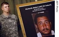 Picture displayed at a press conference in Baghdad given by US Major General William Caldwell shows a Muharib Abdul Latif al-Jubouri, 03 May 2007