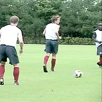 South Korea FIFA U17, practicing