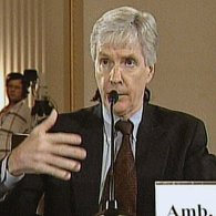 U.S. Ambassador to Iraq Ryan Crocker testifies before before the House Armed Services Committee hearing on Capitol Hill in Washington, on the situation of Iraq, 10 Sep 2007