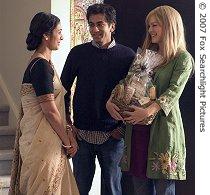 From left: Tabu, Kal Penn and Jacinda Barrett in 