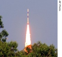 India's <i>Polar Satellite Launch Vehicle</i>, <i>PSLV-C8</i>, carrying Italian satellite <i>a href=