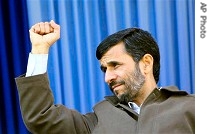 Iranian President Mahmoud Ahmadinejad