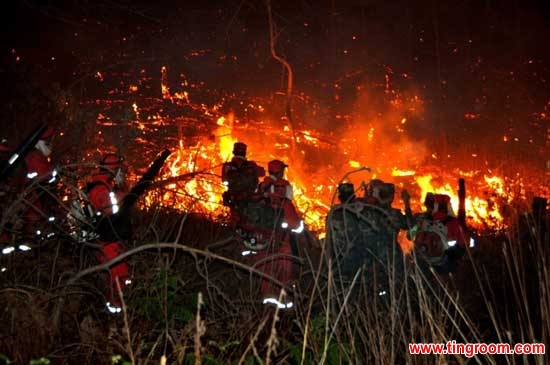 Over 100 hours burning. The fire at Zhengjiagou village, in Anning city has been finally put out. The continuous hot and strong winds, mountainous landscape and a href=