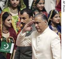 Pakistan's PM Shaukat Aziz a href=