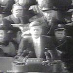 President John Fitzgerald Kennedy giving his a href=