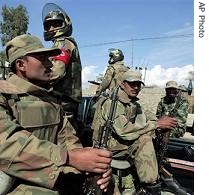 Pakistan army soldiers are on alert in troubled Pakistani a href=