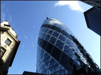 The Gherkin building