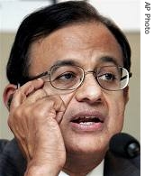 Finance Minister P. Chidambaram